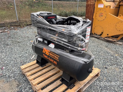 TMG Industrial GAC40 30 cfm Skid-Mounted 40 gal Compresseur à air