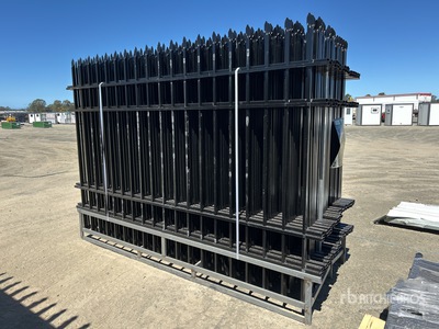 Quantity of (33) 2026 Skyway SFS33-330TF 10 ft x 7 ft Site Fence (Unused)