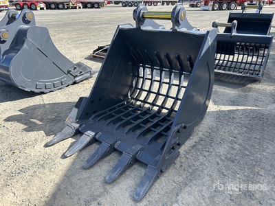 2026 Warrior WBS20-1100 1100 mm Q/C Skeleton Excavator Bucket - Fits 20 - 25 Ton (Unused)