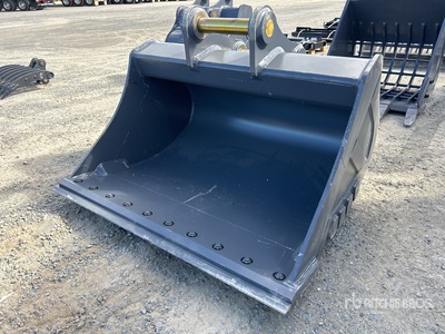 2026 Warrior WBMC20-1500 1550 mm Q/C Cleanup Excavator Bucket - Fits 20 - 25 Ton (Unused)