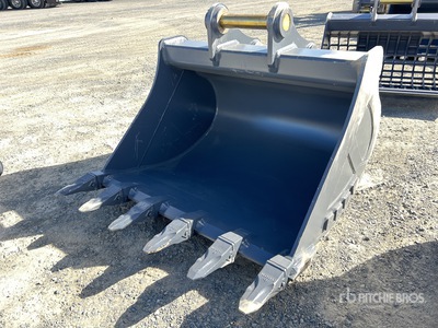 2026 Warrior WBMCR20-1500 1550 mm Q/C Digging Excavator Bucket - Fits 20 - 25 Ton (Unused)