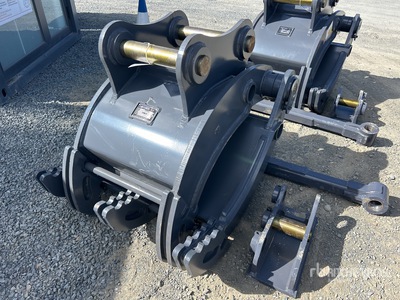 2026 Warrior WGMA20-025 950 mm Q/C Excavator Grapple - Fits 20 - 25 Ton (Unused)