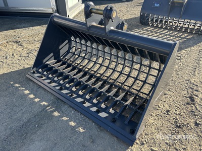 2026 Warrior WBMCS5-060 1320 mm Q/C Skeleton Excavator Bucket - Fits 5 - 6 Ton (Unused)