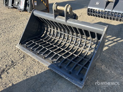 2026 Warrior WBMCS5-060 1320 mm Q/C Skeleton Excavator Bucket - Fits 5 - 6 Ton (Unused)
