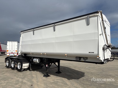 2021 Moore 6.9 m Tri/A B-Double Lead End Dump Trailer