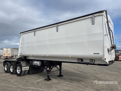 2022 Moore 6.9 m Tri/A B-Double Lead End Dump Trailer