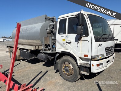 2014 Jurop PVT280 on 2010 Nissan UD PKC37A 4x2 Vacuum Excavator Truck (Inoperable)