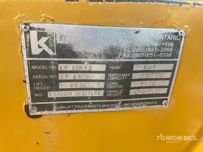 2011 Lift King LK10P42 5 ton 4x4 Rough Terrain Forklift