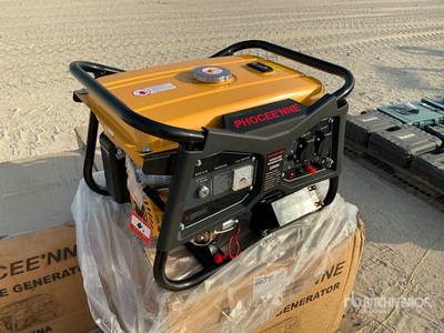 Quantity of (4) Phoceenne Portable Generator Set (Unused)