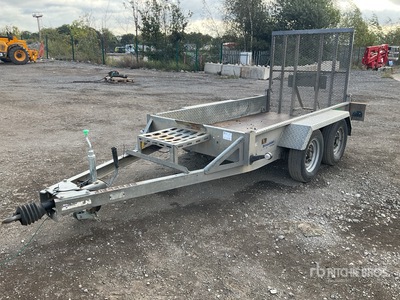 2007 Indespension 2700 kg 2.52 m Equipment Trailer