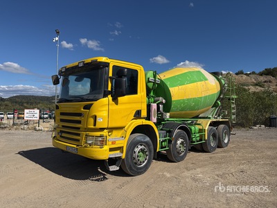 2008 Scania P380 8x4 Camion Malaxeur Mixer Truck