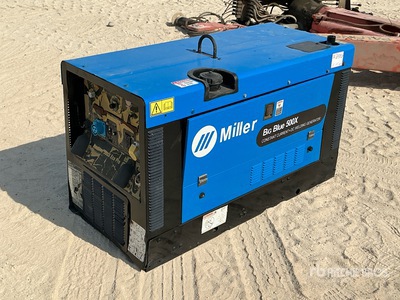 2011 Miller Big Blue 500X Eco Pro Skid-Mounted を見 Welder - Fueled