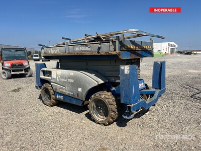 2018 Haulotte Compact12DX Diesel Scissor Lift (Inoperable)