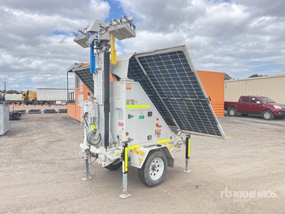 2022 Globe Power Metro GP43K Solar Light Tower (Inoperable)