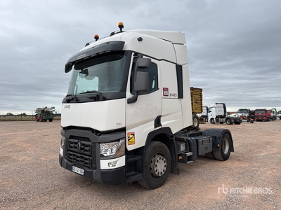 2015 Renault T460 4x2 Tracteur Routier Cabine Couchette S/A Sleeper Truck Tractor (Inoperable)