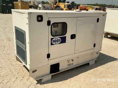 2022 FG Wilson P65-5 75 kVA Skid-Mounted Generator Set