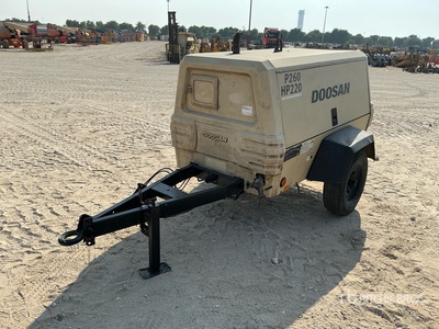 2018 Doosan P260 Mobile Air Compressor