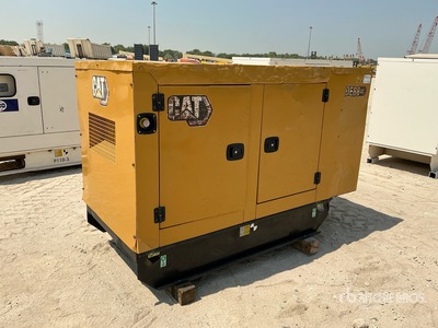 2021 Cat C4.4 100 kVA Skid-Mounted Generator Set