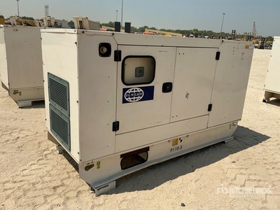 2021 FG Wilson p110-3 110 kVA Skid-Mounted Generator Set