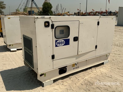 2021 FG Wilson p110-3 110 kVA Skid-Mounted Generator Set