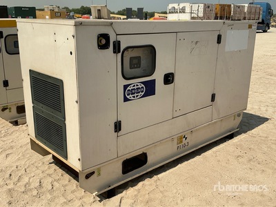 2022 FG Wilson P110-3 125 kVA Skid-Mounted Generator Set