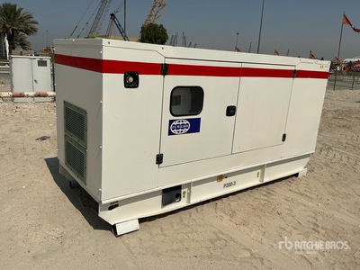 2020 FG Wilson P200-3 200 kVA Skid-Mounted Generator Set