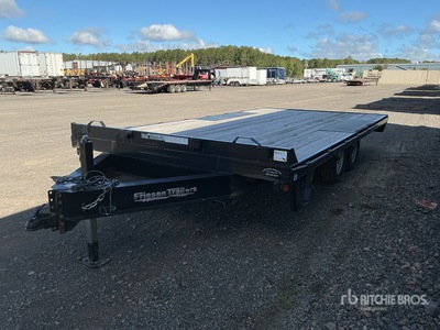 2022 Friesen DE710216 7000 lb 16 ft T/A Rimorchio per attrezzatura
