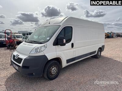 2014 Peugeot Boxer Vehicule Utilitaire Cargo Van (Inoperable)