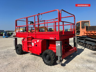 2007 Haulotte H12SX Diesel Scissor Lift (Inoperable)