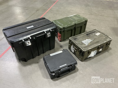 (14) Assorted Storage Cases
