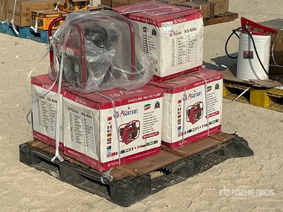 Quantity of (6) Asaman AS-80N Water Pump (Unused)