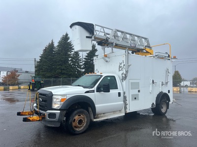 2012 RH RH41 30 ft on 2012 Ford F-550 4x2 Van Mounted Aerial Lift