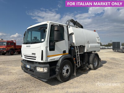 2008 Farid FJVT650 on 2008 Iveco 150E22 Kehrmaschine