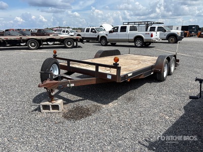 2012 16 ft T/A Equipment Trailer