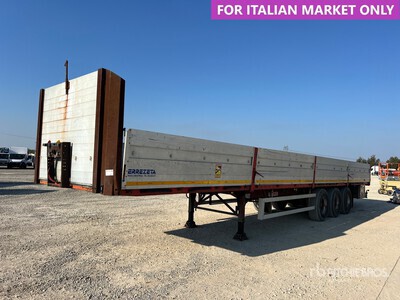 2000 zorzi 37S136EBA Tri/A Flatbed Trailer