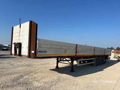 zorzi 37S136EBA Tri/A Flatbed Trailer