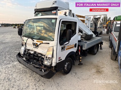 2019 Oil&Steel Snake 2010H Plus Basic 20 m on 2019 Nissan Cabstar 35.13 Camion Nacelle (Inoperable)