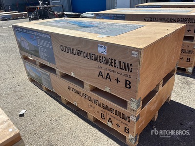 2026 AGR-MS2642 26 ft x 42 ft Metal Garage Bâtiment d'entreposage (Unused)