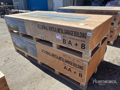 2026 AGR-MS2642 26 ft x 42 ft Metal Garage Bâtiment d'entreposage (Unused)