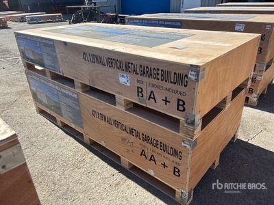 2026 AGR-MS2642 26 ft x 42 ft Metal Garage Bâtiment d'entreposage (Unused)