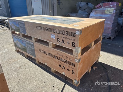 2026 AGR-MS2642 26 ft x 42 ft Metal Garage Bâtiment d'entreposage (Unused)