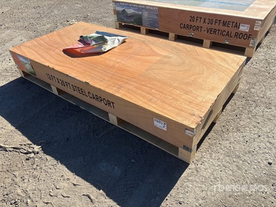 2026 Agriquip CP1220 12 ft x 20 ft Abri d'Auto (Unused)