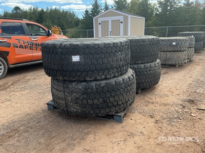 Quantity of (4) HILO 23.5R25 Loader Winter Tires