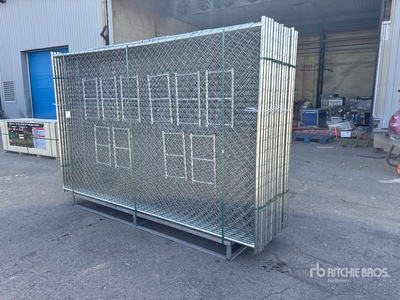 Quantity of (20) 2026 GLCF1006 10 ft x 6 ft Chain Link Temporary Site Fence (Unused)