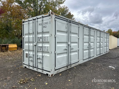 2026 40 ft High Cube Multi-Door Storage Container