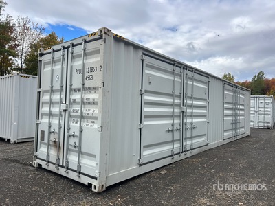 2026 40 ft High Cube Multi-Door Storage Container