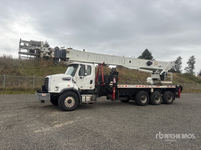 2016 Elliott 36142R 36 ton Straight Boom on 2017 Freightliner 108SD 8x6 Boom Truck