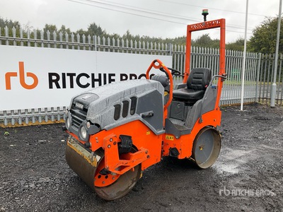 2017 Hamm HD8VV Double Drum Roller
