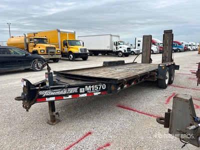 2008 Towmaster T18DD 20 ft T/A Remorque pour équipement