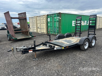 2024 Miska 10 ft T/A Equipment Trailer